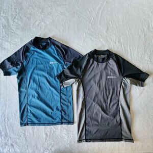 Mountain Warehouse Rash Guard Boys 11-12 Yrs Swim Top UV Protection Short Sleeve
